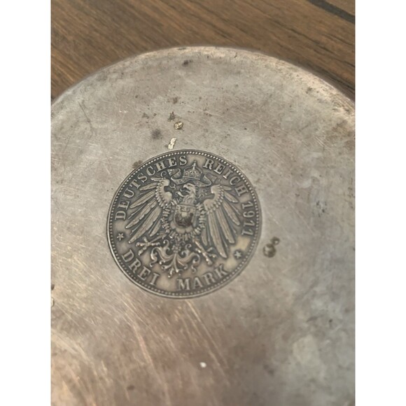 1911 Hamburg 3 Marks - Germany - Drei Mark - Luster - World Silver - Picture 2 of 4